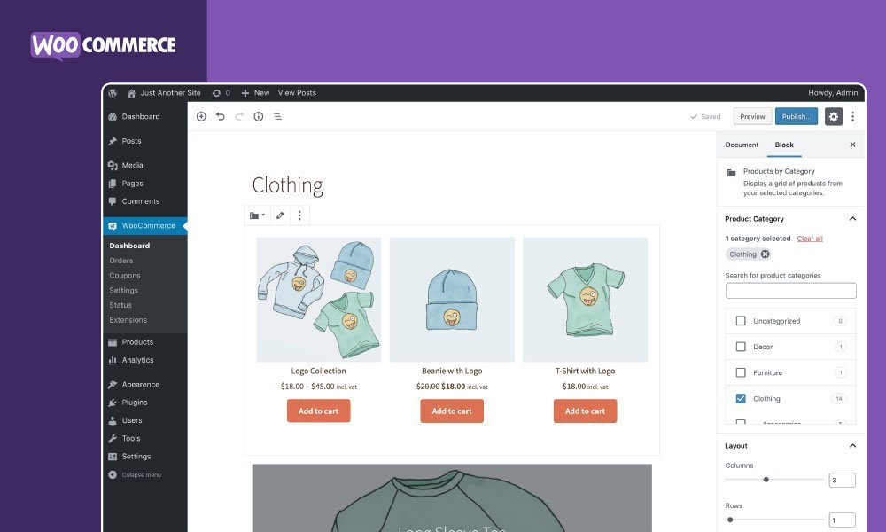 Prodaja na web shopu putem platforme Woocommerce
