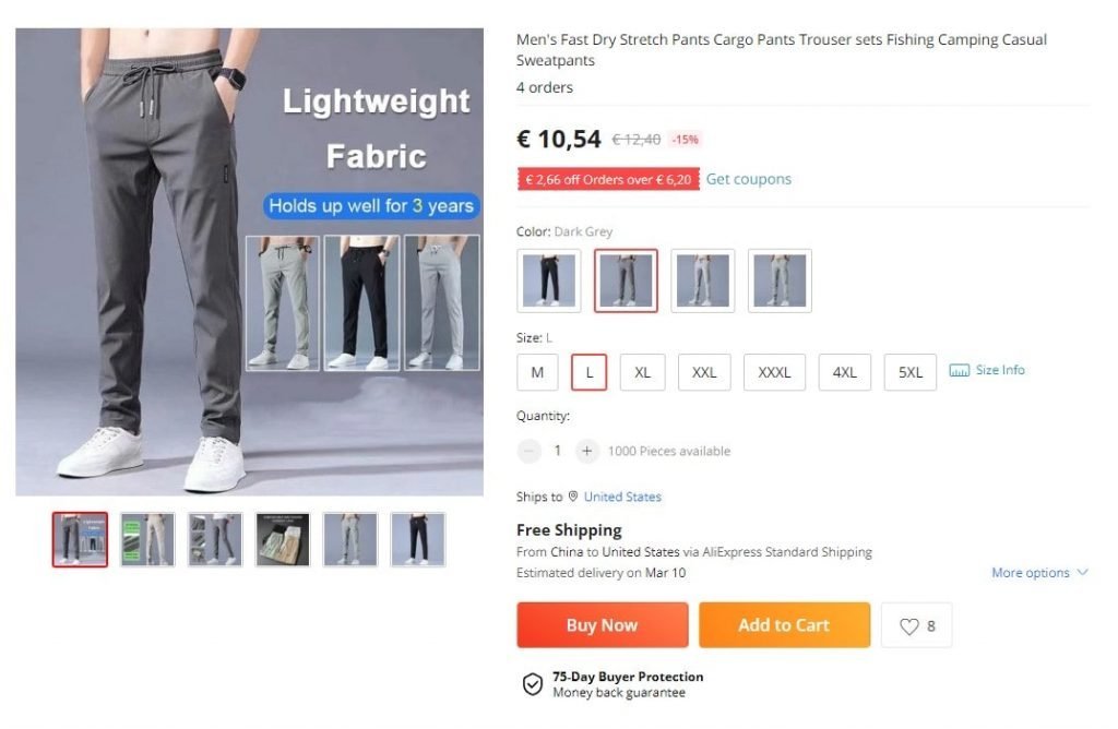 Hlaće koje su otporne na vodu i brzo se suše